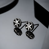 Boucle d'oreille Stud Ardyn Northstar | Or Blanc