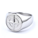Bague Sceau Boussole Classique | Or