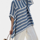 Constança - Ensemble en lin de style méditerranéen