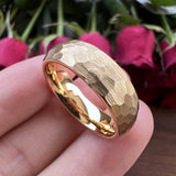 Bague Texturée Elric | Or Blanc
