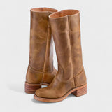 Natalia - Bottines Équestres Classiques à Tige Haute