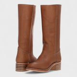 Natalia - Bottines Équestres Classiques à Tige Haute