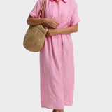 Lysandra — Robe chemise d'été