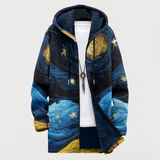 Veste avec motif de ciel étoilé