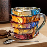Mug 3D fait main pour les amateurs de livres