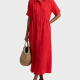 Lysandra — Robe chemise d'été