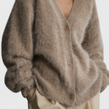 Federica | Cardigan en Mélange de Cachemire Doux