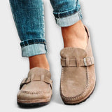 Julie - Mocassins orthopédiques pour femmes avec une fermeture décorative