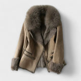 Mariana - Manteau de Luxe en Peau de Mouton