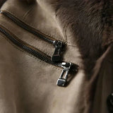 Mariana - Manteau de Luxe en Peau de Mouton