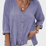 Anna - Blouse en Lin d'Été