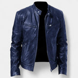Henry – Veste en cuir pour l'élégance automnale