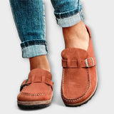 Julie - Mocassins orthopédiques pour femmes avec une fermeture décorative