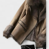 Mariana - Manteau de Luxe en Peau de Mouton
