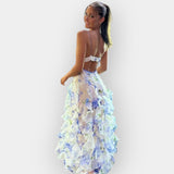 Maxi Robe à Volants