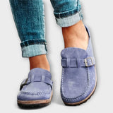 Julie - Mocassins orthopédiques pour femmes avec une fermeture décorative