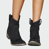 Sára - Bottines rétro au style cowboy