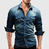 Chemise - Devant avec Boutons Structurels