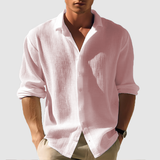 Chemise - Devant avec boutons, bas arrondi
