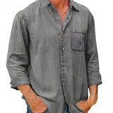 Chemise - Mélange de Jean Longue