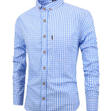 Chemise - Carreaux Mélangés Doux