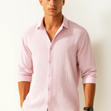 Chemise - Col Intelligent, Fermeture Complète
