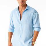 Chemise - Col Intelligent, Fermeture Complète