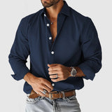 Chemise - Coupe Lâche Mélange Doux