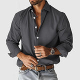 Chemise - Coupe Lâche Mélange Doux