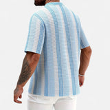 Chemise - Mélange Léger à Rayures