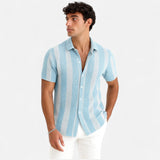 Chemise - Mélange Léger à Rayures