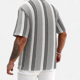 Chemise - Mélange Léger à Rayures