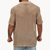 Chemise à Manches Courtes - Maille Ouverte