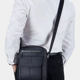 Simon™ - Sac Messenger en Cuir