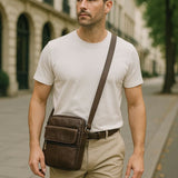 Tobias™ - Sac Crossover en Cuir