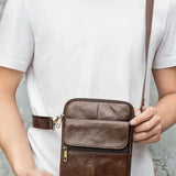 Tobias™ - Sac Crossover en Cuir