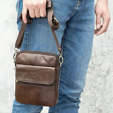 Tobias™ - Sac Crossover en Cuir