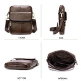 Tobias™ - Sac Crossover en Cuir