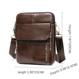 Tobias™ - Sac Crossover en Cuir