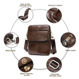 Tobias™ - Sac Crossover en Cuir