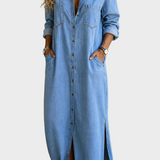 Delana - Robe à Boutons