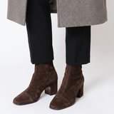 Alma – Bottines en daim à talon