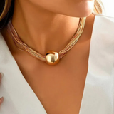 Carla™ | Collier sphérique avec finition de luxe