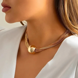 Carla™ | Collier sphérique avec finition de luxe