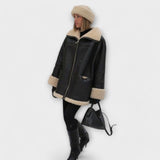 Vitória - Manteau en Cuir