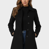 Josephine - Manteau d'hiver pour femme avec un bouton