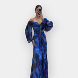 Robe avec fente
