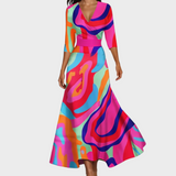 Emily - Robe Maxi Élégante et Aérienne