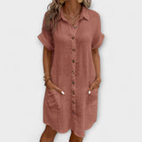 Jana - Robe polo classique pour tous les jours