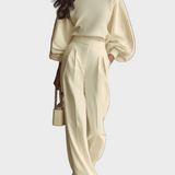 Selena – ensemble côtelé avec pantalons larges